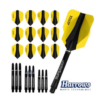 Harrows Retina X Flight and Shaft Combo Kit Yellow
