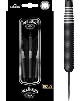 Jack Daniels šipky Electro Black Brass steel 24g