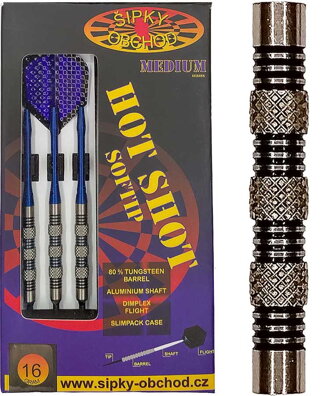 Ruthless šipky Hot Shot 3 Medium soft 16g