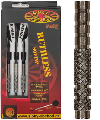 Ruthles šipky RL 7 Fast soft 18g Silver