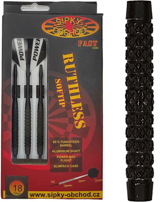 Ruthless šipky RL 8 Fast soft 18g