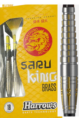 Harrows šipky Saru King brass 18g soft