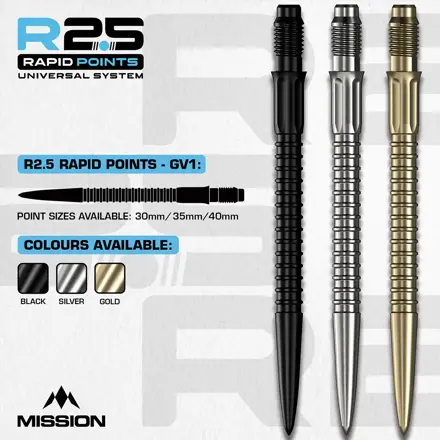 Mission hroty R2.5 Rapid Points GV1