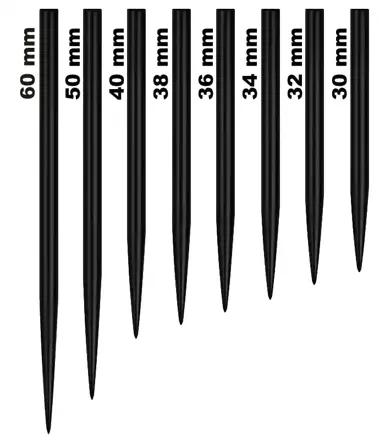 Mission hroty steelové Black