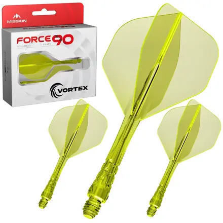 Mission letky Force 90 Vortex Clear Yellow No.2