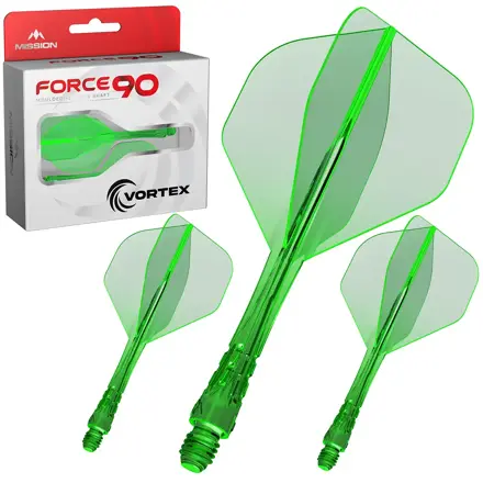 Mission letky Force 90 Vortex Clear Green No.6