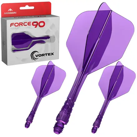 Mission letky Force 90 Vortex Clear Purple No.6
