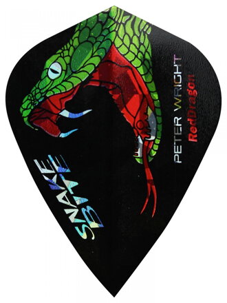 Red Dragon letky Peter Wright Snakebite Holographi