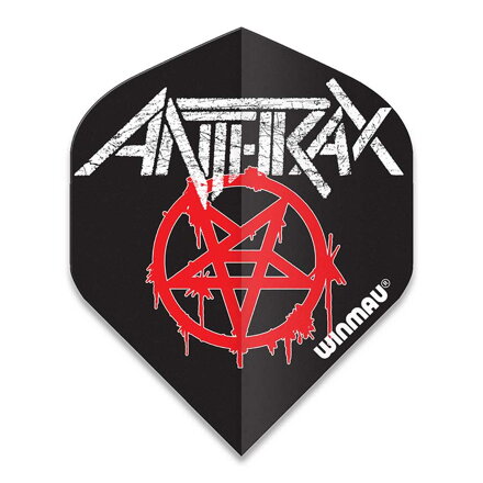 Winmau letky Rock Legends Anthrax Logo