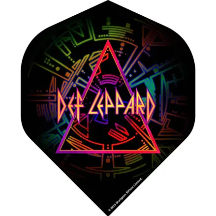 Def Leppard Dart Flights Official Licensed No.2 Prism