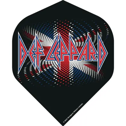 Def Leppard Dart Flights No.2 Union Jack