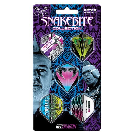 Red Dragon sada letek Peter Wright Snakebite Colle