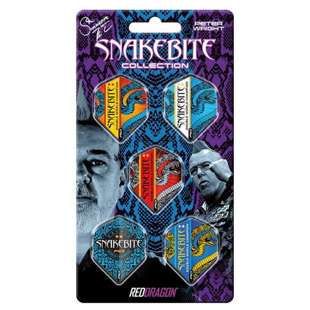 Red Dragon sada letek Peter Wright Snakebite Collection 2