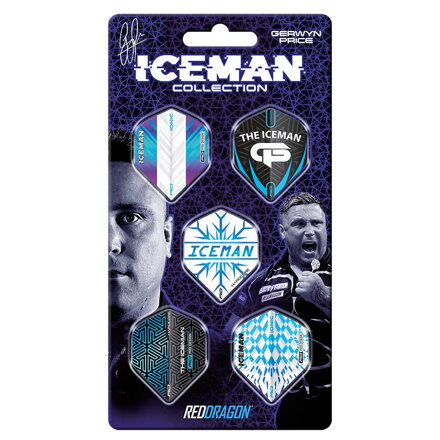 Red Dragon sada letek Gerwyn Price Iceman Collection