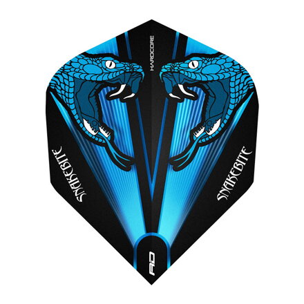 Red Dragon letky Hardcore Peter Wright Snakebite B