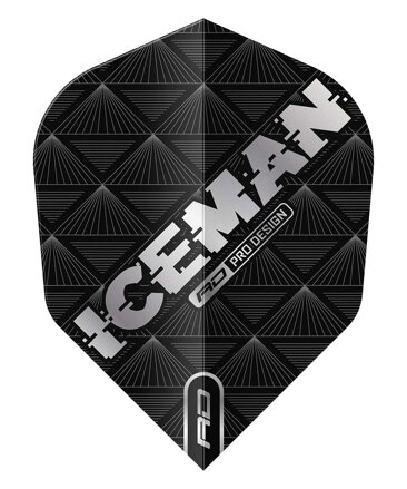 Red Dragon letky Iceman Black No.6