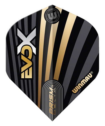 Winmau letky MVG EvoX Gold & Black No.2