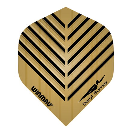 Winmau letky Embossed Daryl Gurney Gold