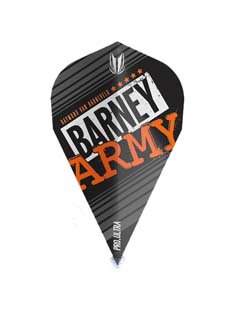 Target letky BARNEY ARMY PRO.ULTRA BLACK vapor