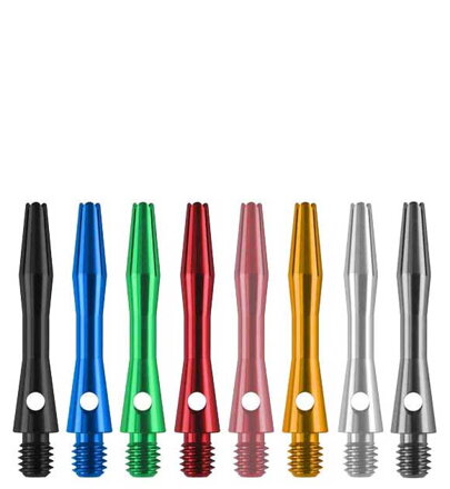 Designa násadky Aluminium Anodised Extra Short