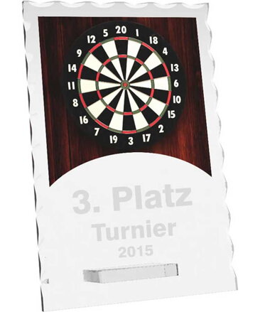 Skleněná trofej CR4244M25