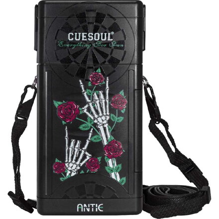 Cuesoul pouzdro Antie Printed Rose Black