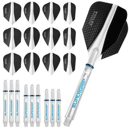 Harrows Retina Flight & Shaft Combo Kit Clear