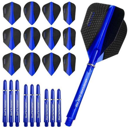 Harrows Retina Flight & Shaft Combo Kit Dark Blue