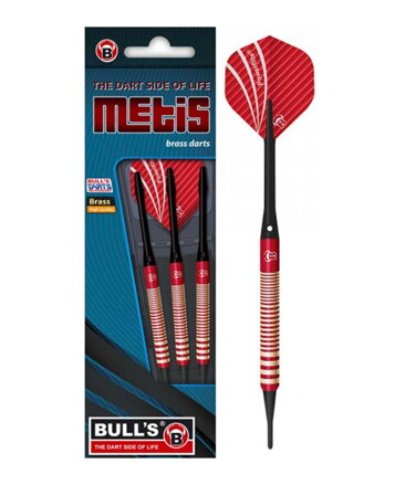 Bulls šipky Metis Red soft 18g