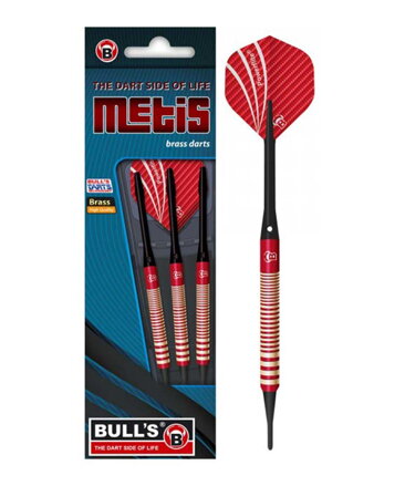 Bulls šipky Metis Red soft 16g