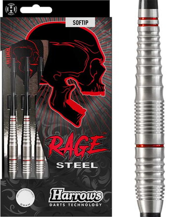 Harrows šípky Rage soft 20g