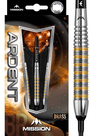 Mission šipky Ardent M2 Brass soft 18g