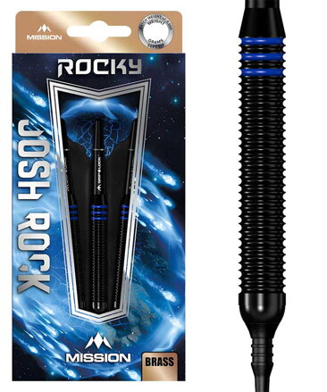 Mission šipky Josh Rock Brass soft 18g