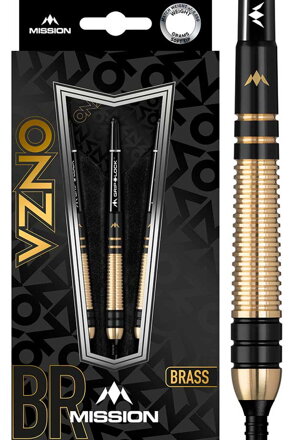 Mission šipky Onza M2 Brass soft 18g