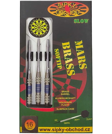 Ruthless šipky Mars 9 Slow 16g