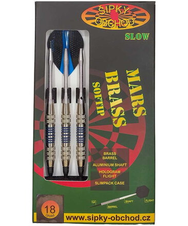 Ruthless šipky Mars 9 Slow 18g