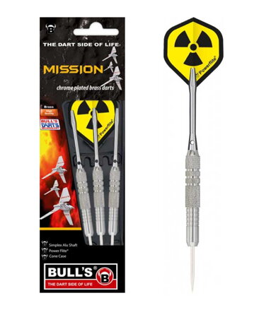 Bulls šipky Mission steel 21g