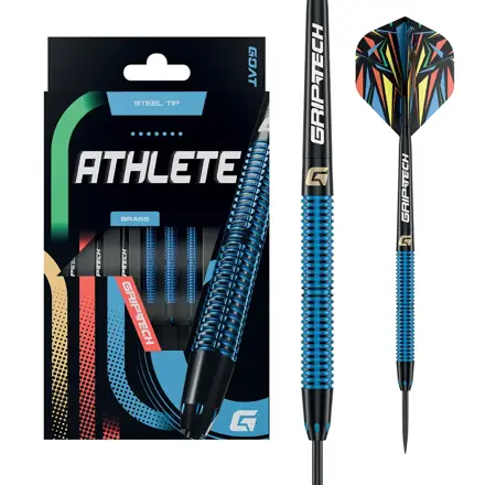 Goat šipky Athlete Brass Blue steel 12g