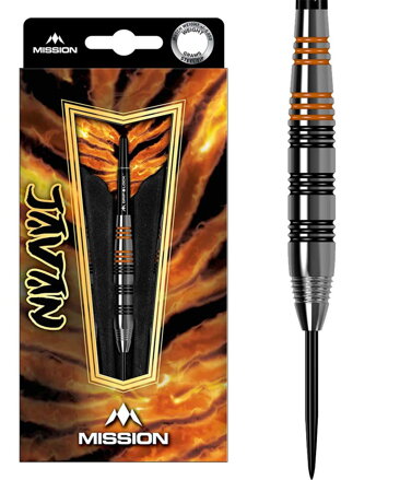 Mission šipky Javan Brass steel 22g
