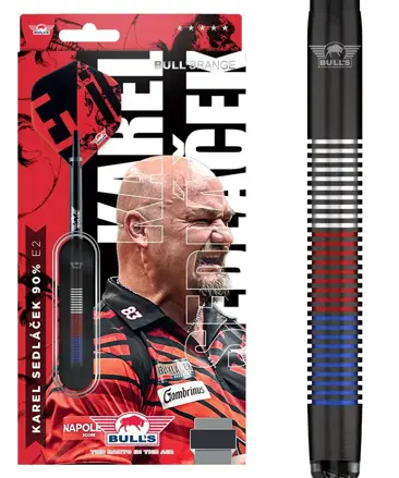 Bulls NL šipky Karel Sedláček E2 soft 18g