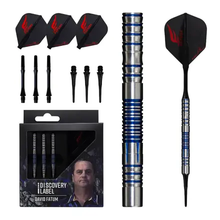 Cosmo Darts šipky David Fatum soft 18g