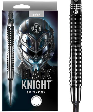 Harrows šipky Black Knight soft 20g