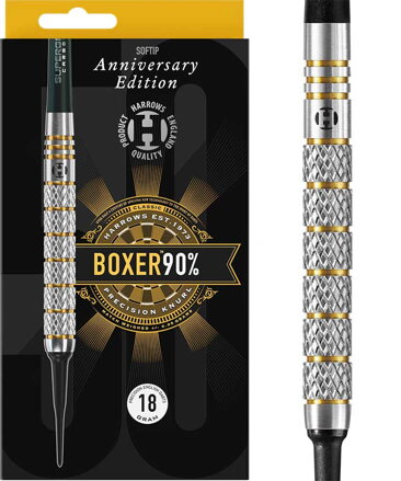 Harrows šipky Boxer Parallel Anniversary soft 18g