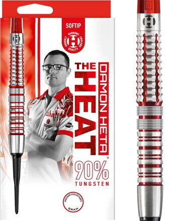 Harrows šipky Damon Heta Series 2 soft 18g