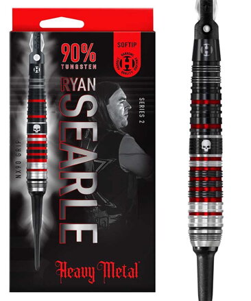 Harrows šipky Ryan Searle Heavy Metal S2 soft 18g