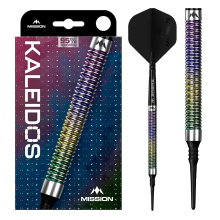 Mission šipky Kaleidos soft 19g
