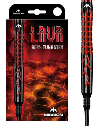 Mission šipky LAVA soft 20g