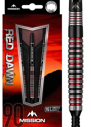 Mission šipky Red Dawn M3 soft 22g