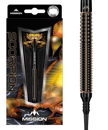 Mission šipky Scorpion soft 19g
