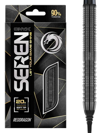 Red Dragon šipky Seren 1 Onyx soft 20g